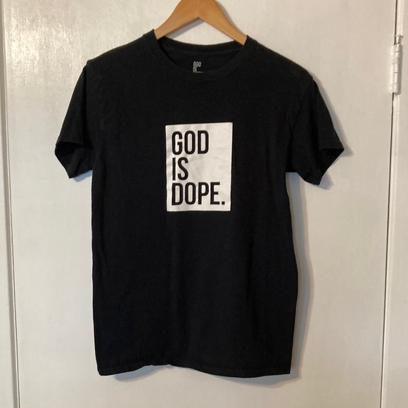 God is Dope Small Unisex T-Shirt - Picture 1 of 4